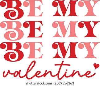 Be my valentine, Boho Valentine Design