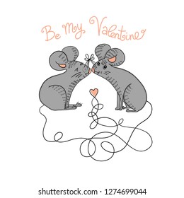 Be My Valentine Card