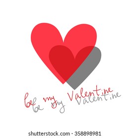 Be my Valentine card