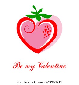 Be My Valentine. Vector Illustration