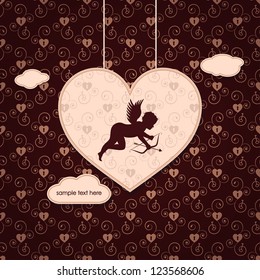 be my valentine, vintage background