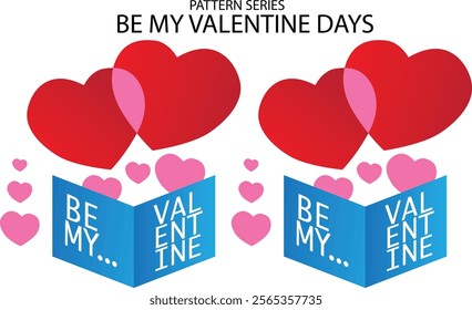 be my valentines card pattern 