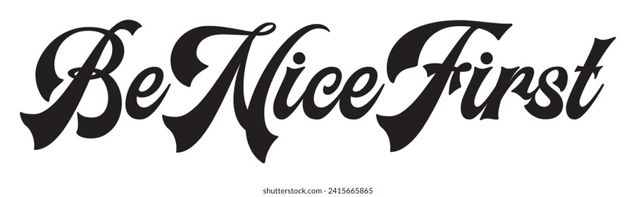 be nice first text on white background.