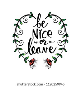 Be nice or leave quote lettering. 