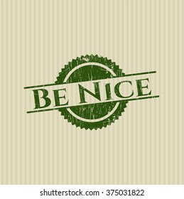 Be Nice rubber seal