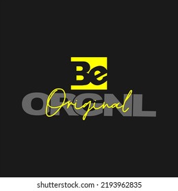 be original  typography tshirt and apparel design
