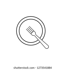 I'll be a regular customer, table etiquette icon. Can be used for web, logo, mobile app, UI, UX