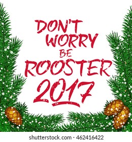 Be Rooster Lettering