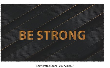 ser de fondo fuerte negro y oro  