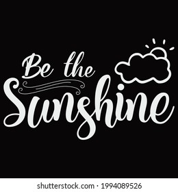 
Be the sunshine. Summer craft Design