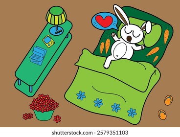 Be very happy, little bunny