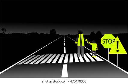 Be visible on the road