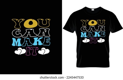 Be Your Own Hero-Motivational Typography T-Shirt Design, Inspirational Quotes for Typography T-Shirt