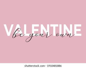 be your own valentine post valentines day banner 