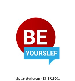 Be Yourself label