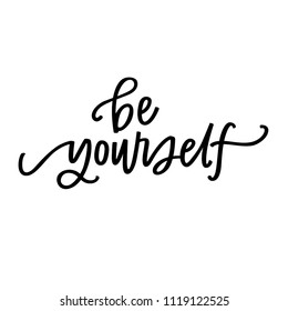 Be yourself quote