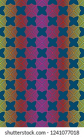 Beaautiful vector seamless geometric paper for scrapbook.