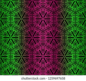 Beaautiful Vector Seamless Geometric Paper For Scrapbook.