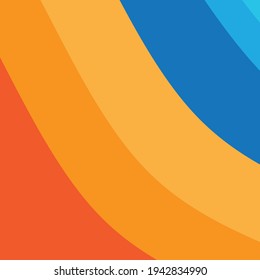 beach abstract background with geometric shapes gradient color