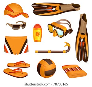 Beach accessories for man