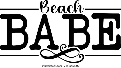 beach babe t shirt design lover svg