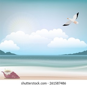 beach background