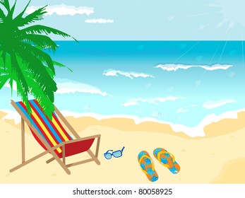 Beach background