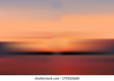 Beach background blur summer sun