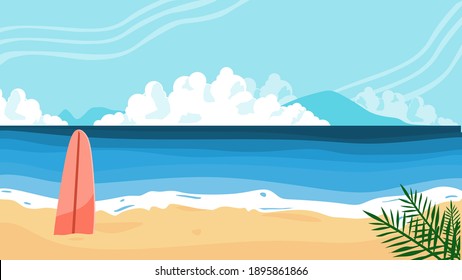 Strandhintergrund für Ihr Geschäft, Ihre Website oder Ihre sozialen Medien 