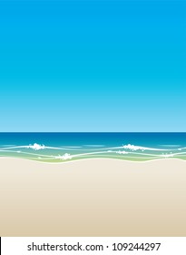 beach background vector