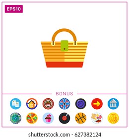 Beach Bag Icon