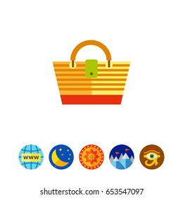 Beach Bag Icon
