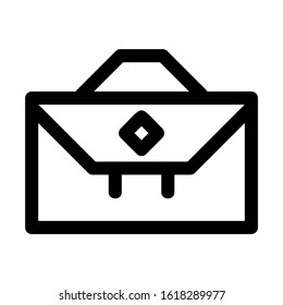 beach bag icon isolated sign symbol vector illustration - high quality black style vector icons
