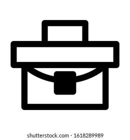 beach bag icon isolated sign symbol vector illustration - high quality black style vector icons
