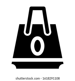 beach bag icon isolated sign symbol vector illustration - high quality black style vector icons
