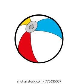 Beach ball design