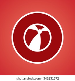 Beach Ball Icon