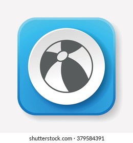 beach ball icon