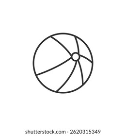 Icono de pelota de playa EPS 10