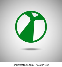 Beach Ball icon. Flat style. Grey background. Vector illustration.
