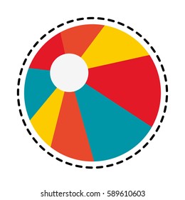 beach ball icon image 