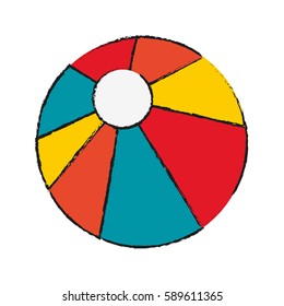 beach ball icon image 