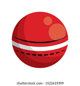 beach ball icon over white background, vector illustration