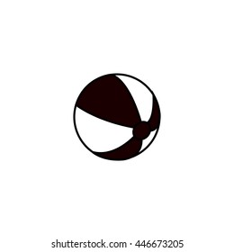 beach ball icon. beach ball sign