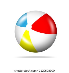 Beach ball illstration