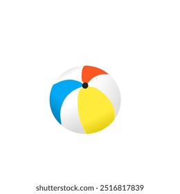 Bola de playa ilustración y Vector 