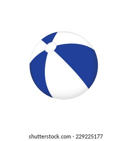 Beach ball, beach ball isolated, beach ball vector