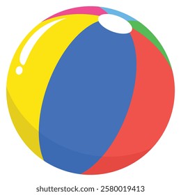 beach ball on the beach
