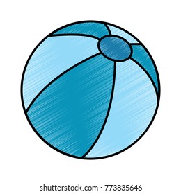 beach ball play activity plastic