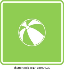 beach ball sign